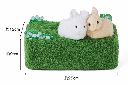 子うさぎのボックスティッシュカバー